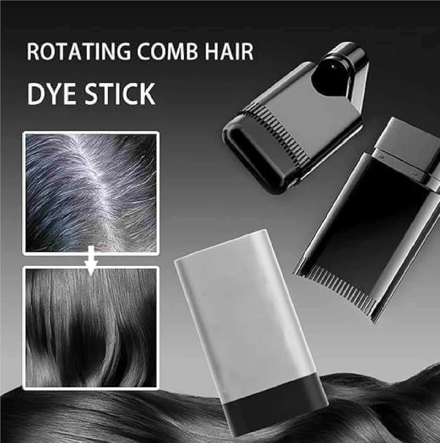 Instant Grey Hair Touch-Up Stick for Men & Women