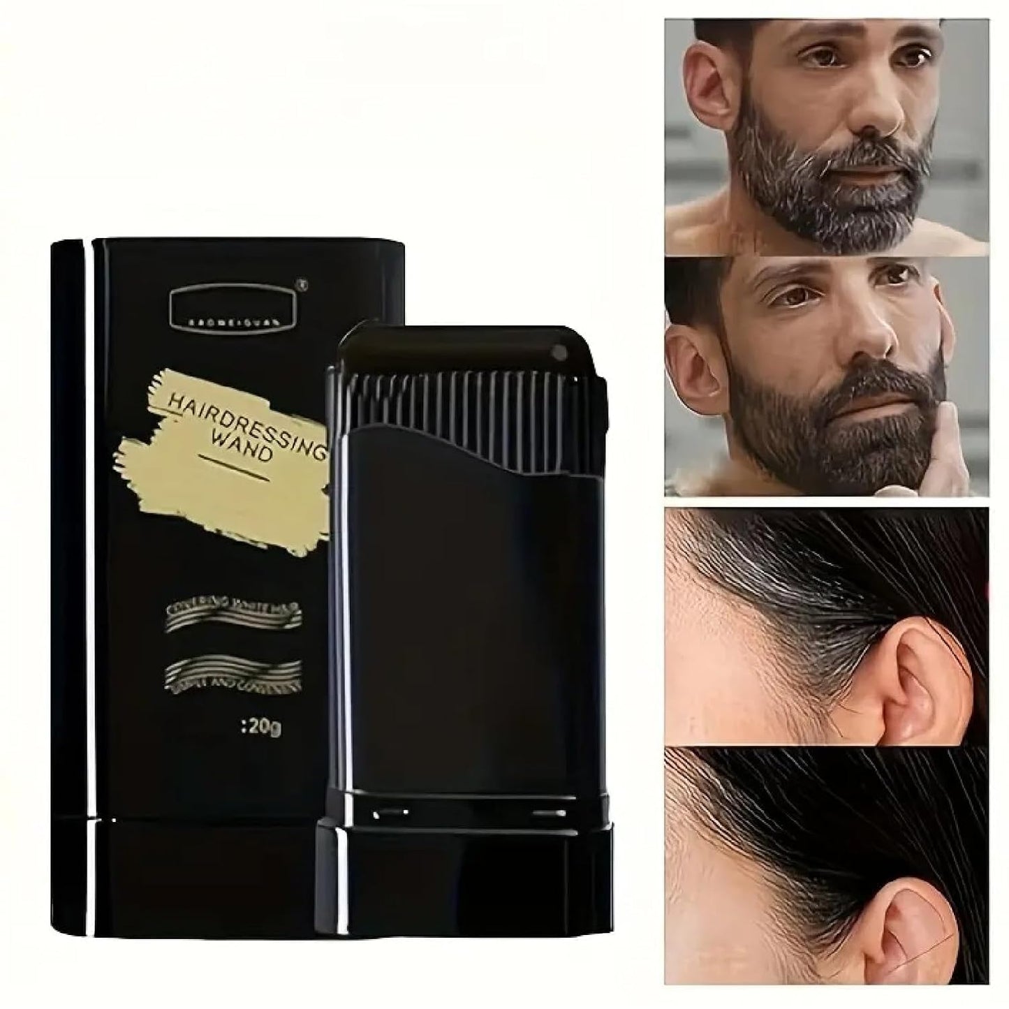 Instant Grey Hair Touch-Up Stick for Men & Women